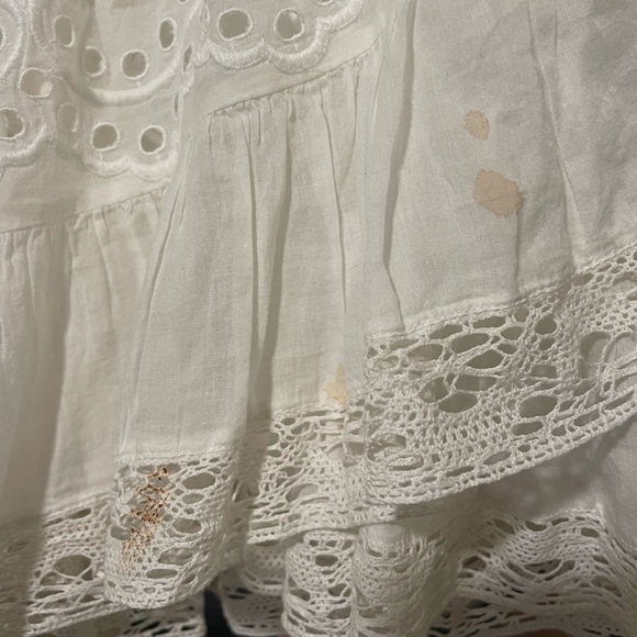 LoveShackFancy Briella Skirt White - Picture 3 of 6